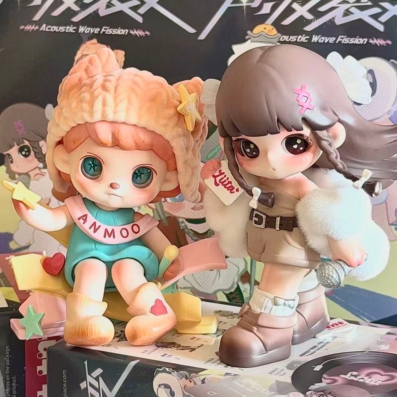 TNT Sonic Fusion All-Star Series Blind Box Trendy Cute Desktop Figurine Ornament Doll for Gifts