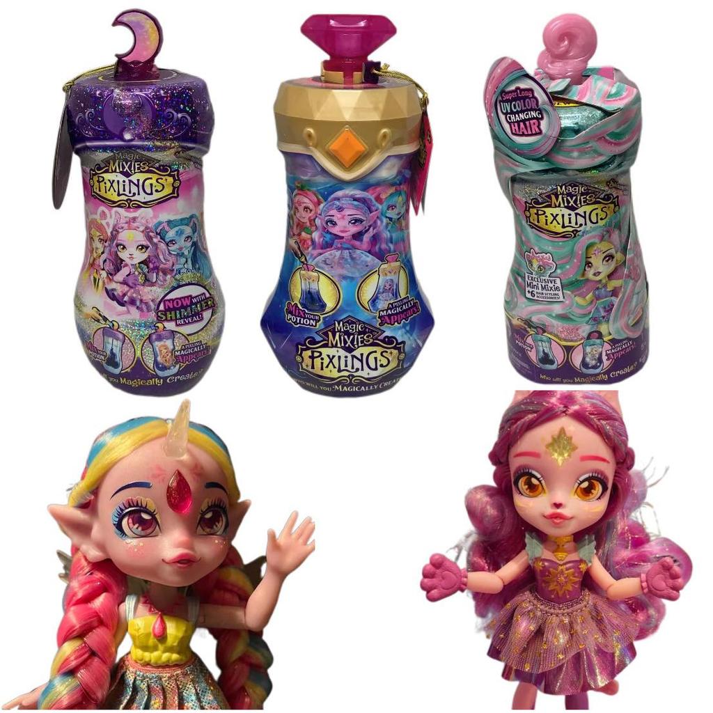Magic Mixies Pixlings Magic Mixies Pixlings Chai thuốc bất ngờ Hộp bí ẩn Búp bê Quà tặng trẻ em