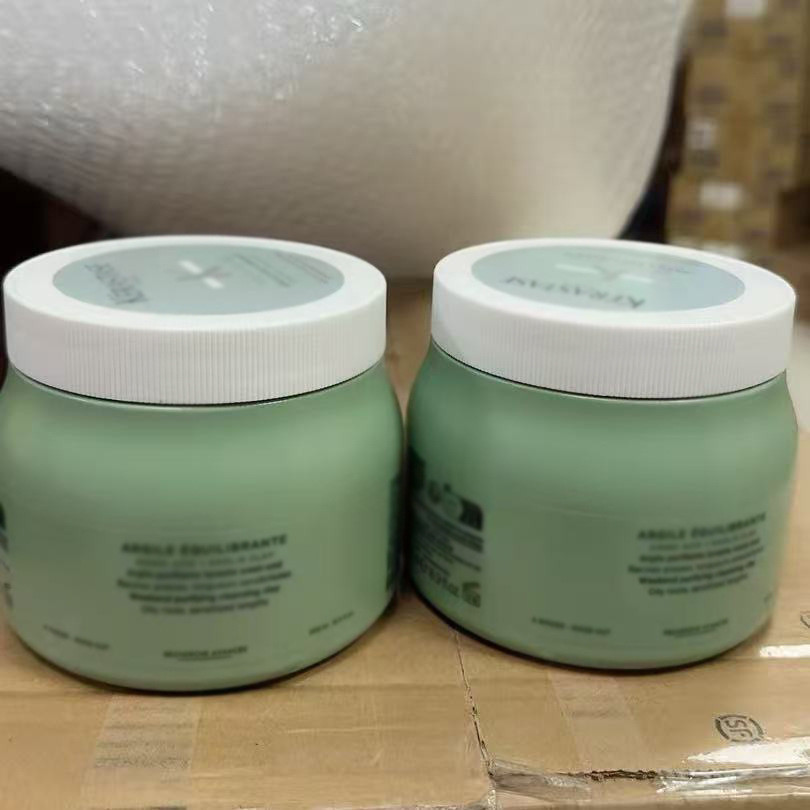 Mặt nạ tóc trứng cá muối kim cương đen Kajia 500ml Sửa chữa mạnh mẽ Nuôi dưỡng Ollie Soft Perm Hair 