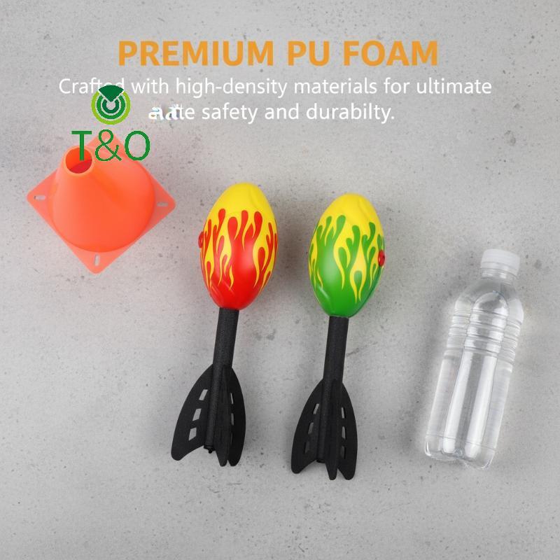 [T & O-t] 1 Cái Độc Đáo Vortex Aero Howler Đồ Chơi Ngoài Trời Vortex Howler Foam Football Funny Long