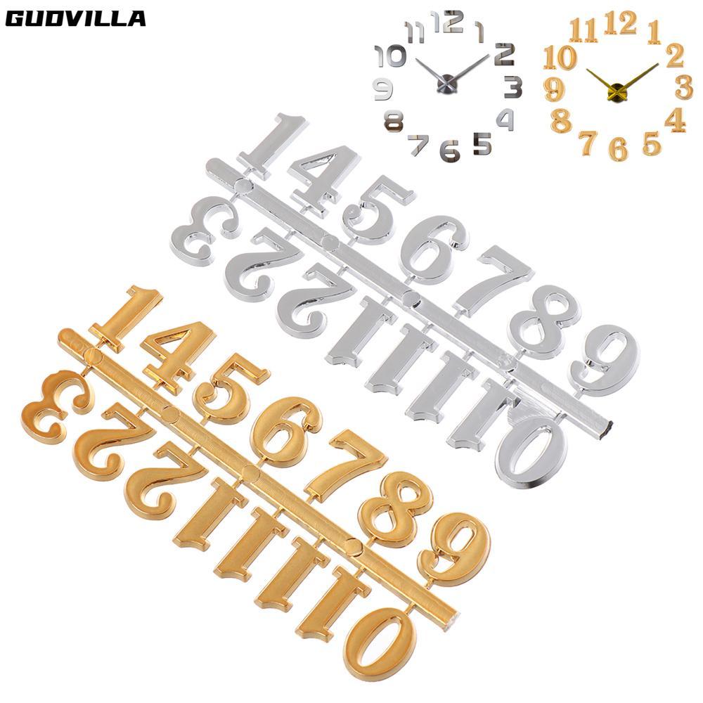 GUDVILLA 1 Bộ Tiện Ích Thay Thế Số DIY Số La Mã