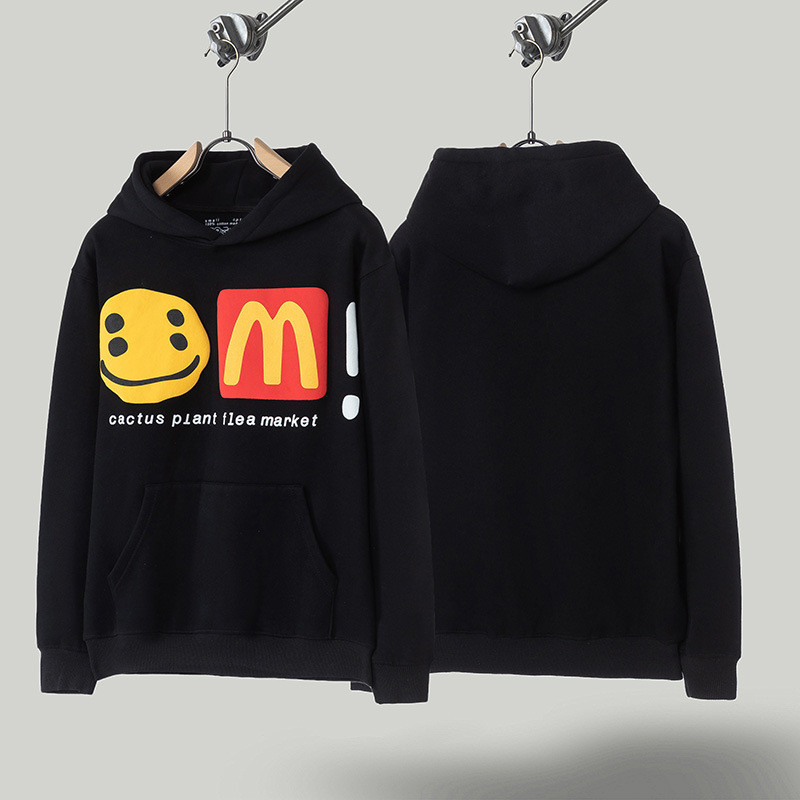 Cactus Plant Flea Market x McDonald's CPFM Collaboration with McDonald's Foam Sweatshirt