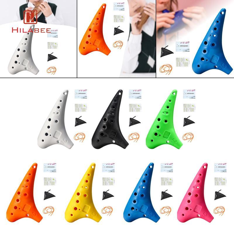 [UsusexaMY] Nhạc cụ Ocarina nhỏ 12 lỗ Ocarina Di động Tenor C Ocarina Alto C Ocarina Nhạc cụ tiện dụ