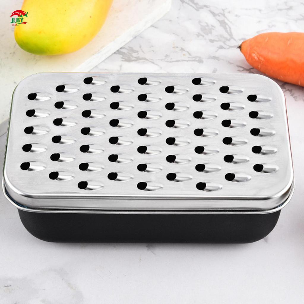 Dụng cụ bào phô mai có hộp đựng tiết kiệm thực phẩm Nhà bếp Dụng cụ bào phô mai bằng thép không gỉ c