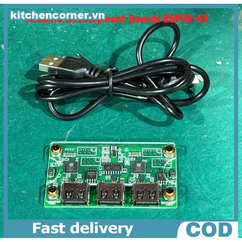 Hộp đựng chìa khóa và chuột KITNOR MAKCU Bảng phát triển Arduino ESP32-S3 có vỏ và cáp Không phải ng