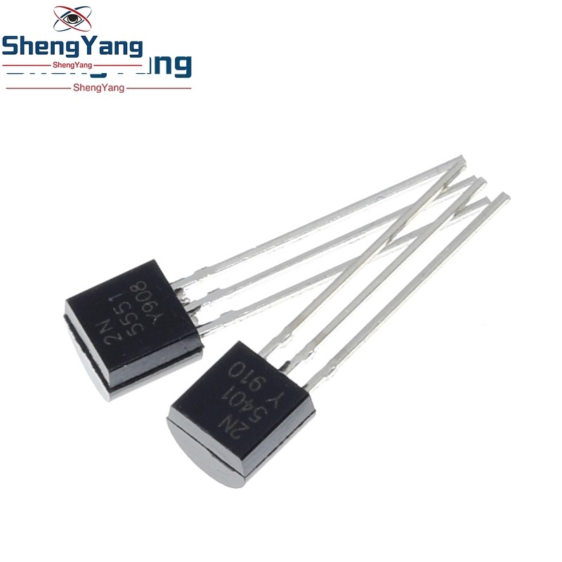 Mô-đun điều chỉnh điện áp TZT 50 cái / lốc 2N5551 2N5401 5551 5401 (25 CÁI * 2N5401 + 25 CÁI * 2N555