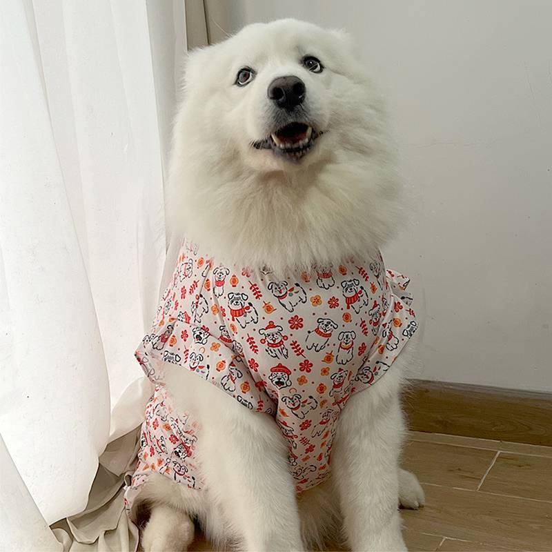 Pet Clothes Dog Clothes 2025 New Spring and Summer Sun Protection Cool Small, Medium and Large Dogs 