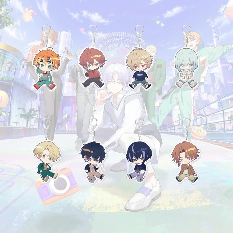 Móc khóa 18Trip Acrylic Mica Chibi Oguro Kafka Nishizono Renga Murakumo Soe Yukikaze Shika mô hình 6