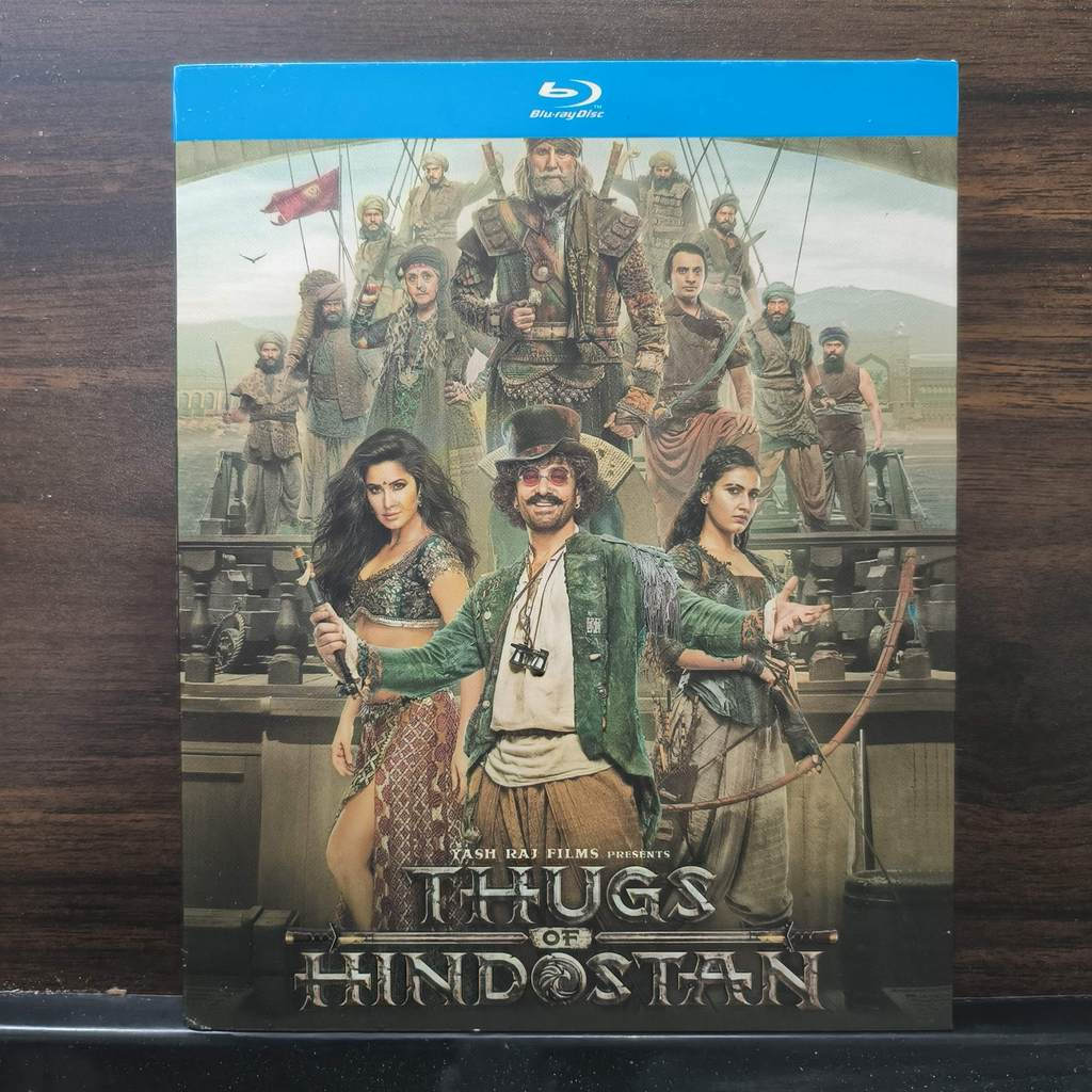 Đĩa Blu-ray Blu-ray Phim Ấn Độ Thugs Of Hindostan (2018) BD25 Tiếng Anh Trung Quốc Bồ Đào Nha Tây Ba