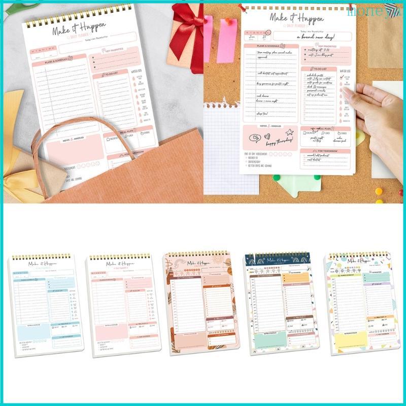 Mya Coil-binding Planner Daily To-dolist Notebook Daily Weekly Planner Journal