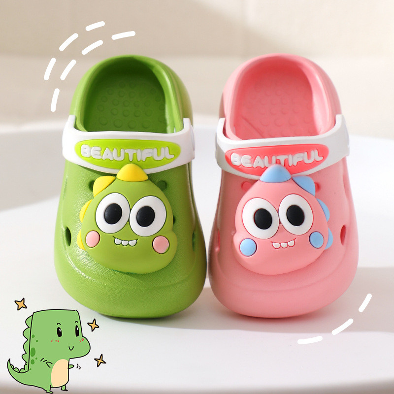 Eva Material Children's Hole Shoes Summer Cartoon Boy Non-Slip Girl Cute Baby Indoor and Outdoor Toe