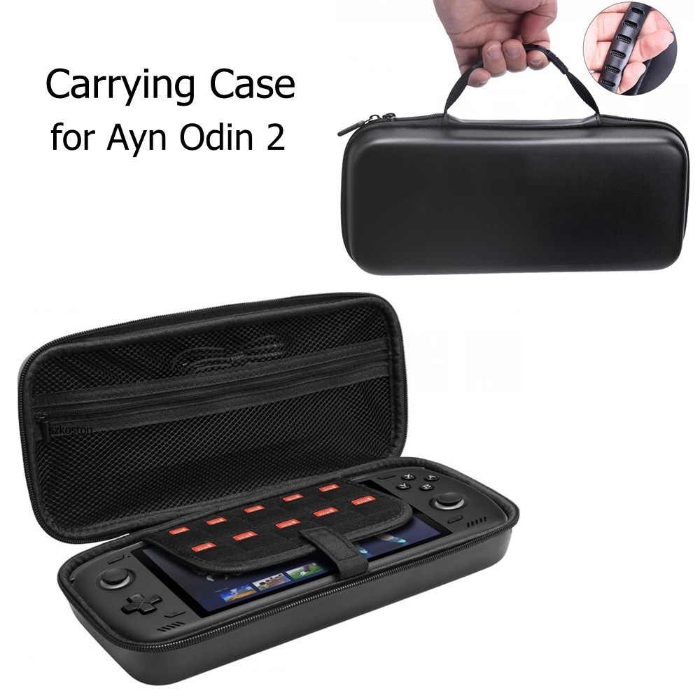 Dành Cho AYN Odin 2 Hộp Đựng Cầm Tay Túi Xách Tay Vỏ Cứng Túi Bảo Quản Di Động Túi Đựng Du Lịch Máy 