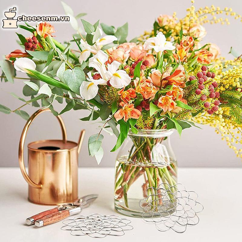 Cheenm Xoắn Ốc Ikebana Thân Giá Đỡ Xoắn Ốc Ikebana Thân Cây Cho Bình Hoa Sắp Xếp Xoắn Ốc Thân Giá Đỡ