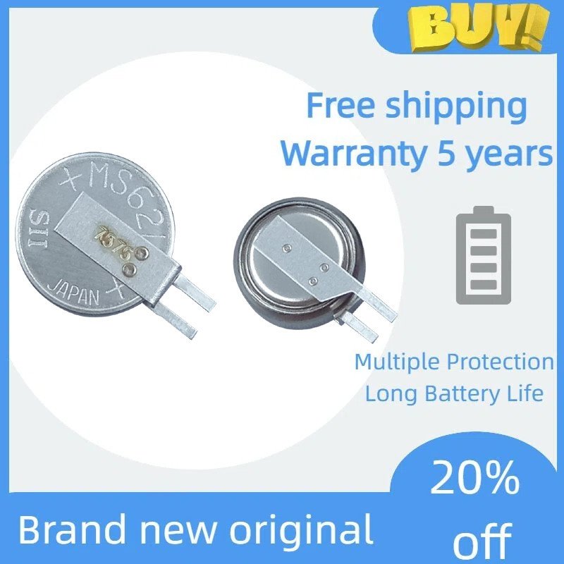 Pin Seiko MS621FE-FL11E 3V SMD ML621S / DN ML621-TZ1 Pin Tế Bào Nút Sạc Mới