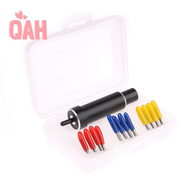 [QAH-t] 1 Giá đỡ và 12 chiếc Máy cắt Vinyl Deep Point cho Cricut Maker 3 / Cricut Explore 3 / Explor
