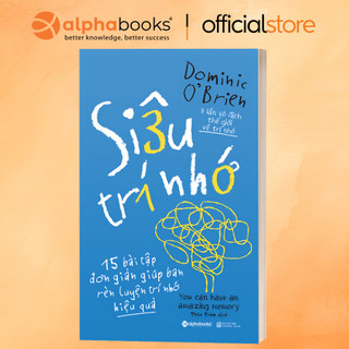 Sách - Siêu trí nhớ (Tái bản mới nhất, Alpha Books)