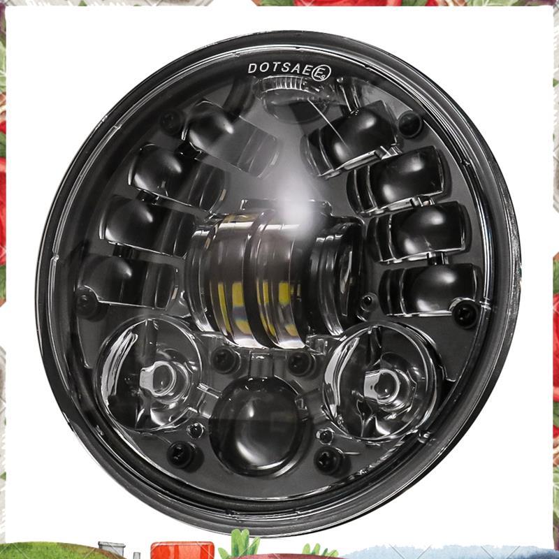 Đa Năng 5.75 Inch Đèn Pha LED 5 3 / 4 Inch LED DRL Hi / Lo 36W Chùm Xe Máy Bật Đèn Pha Chạy Ban Ngày