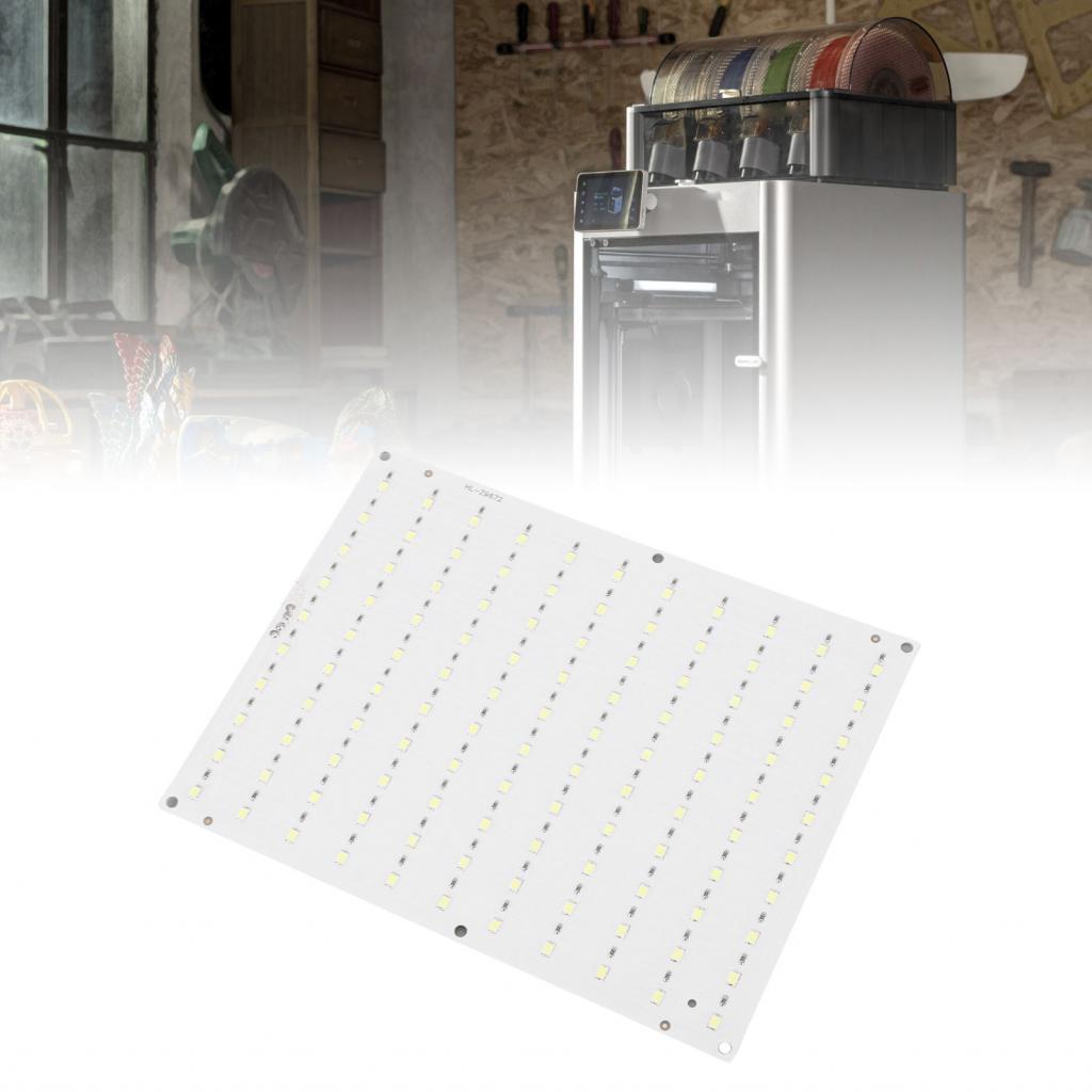 Tomobetter-PH Walmeck LED Bảng Đèn Nền Bộ Độ Sáng Có Thể Điều Chỉnh Đèn Lưng Cho Bambulab X1 X1E P1P