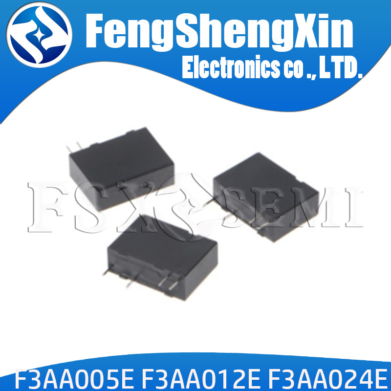 5 Chiếc 100% Mới Chính Hãng F3AA024E 5V 12V 24V F3AA005E F3AA012E 4pin Rơ Le