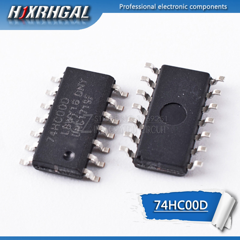 1 Chiếc 74HC00D SOP14 74HC00 SOP SN74HC00DR SN74HC00 SMD 7400