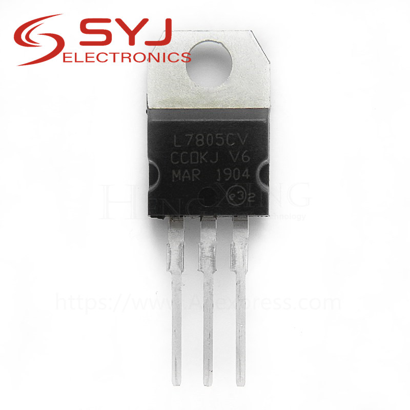 10 Cái / lốc L7805CV L7805 LM7805 MC7805 7805 TO-220 Còn Hàng