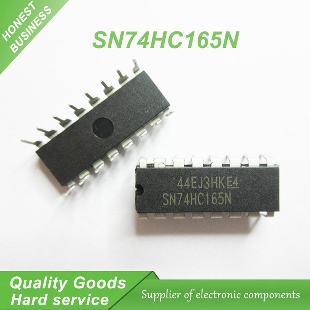 10 Chiếc SN74HC165N 74HC165N SN74HC165 DIP-16 Logic Cổng QUAD 2-INPUT VÀ GATE Mới nguyên bản