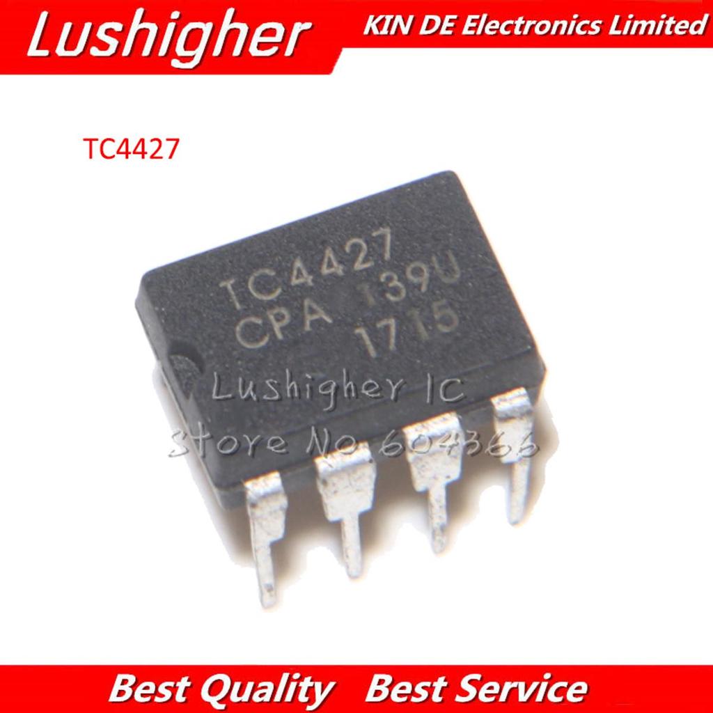 10 TC4427 DIP TC4427CPA TC4427EPA DIP-8 4427CPA
