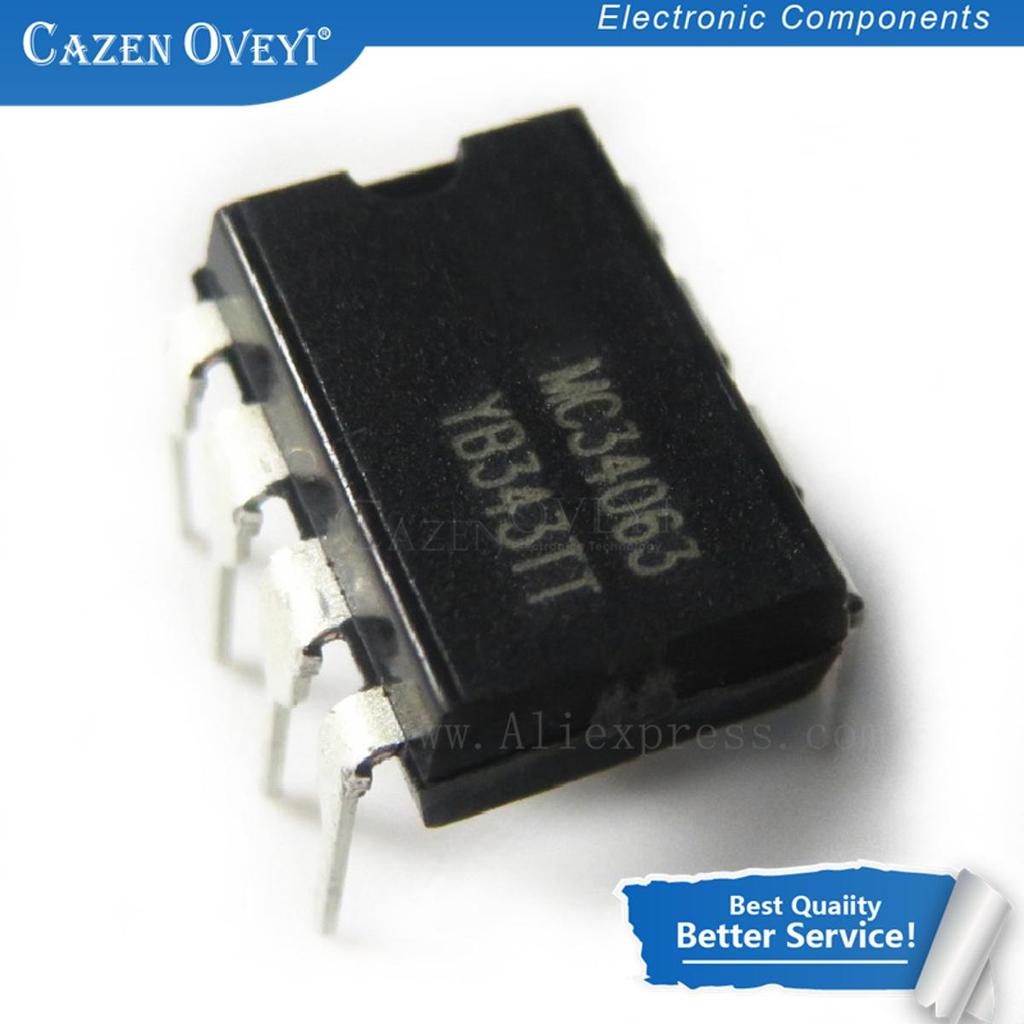 10 Cái / lốc MC34063API MC34063A DIP8 MC34063AP1 DIP MC34063 34063API Còn Hàng