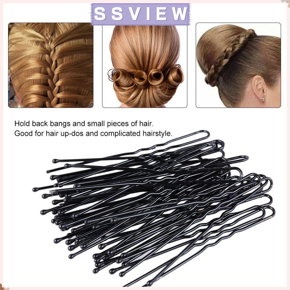 STILLSAVIEW 20 Cái Kẹp Tóc Sóng Nóng Trượng Vàng Barrette