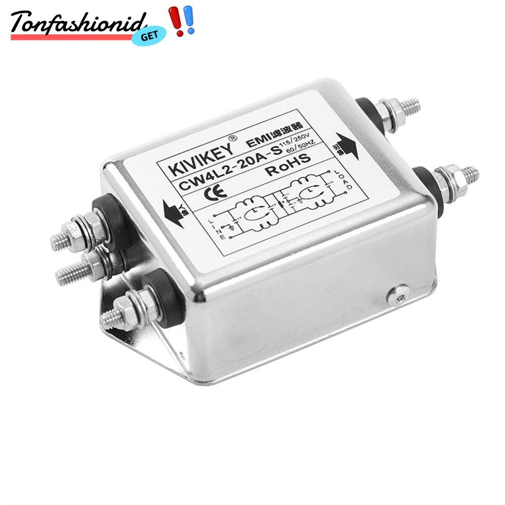Máy nén tiếng ồn TONFASHIONID, Bộ lọc EMI nguồn Termianl JREle AC 115 / 250V, Bộ nguồn công tắc điều