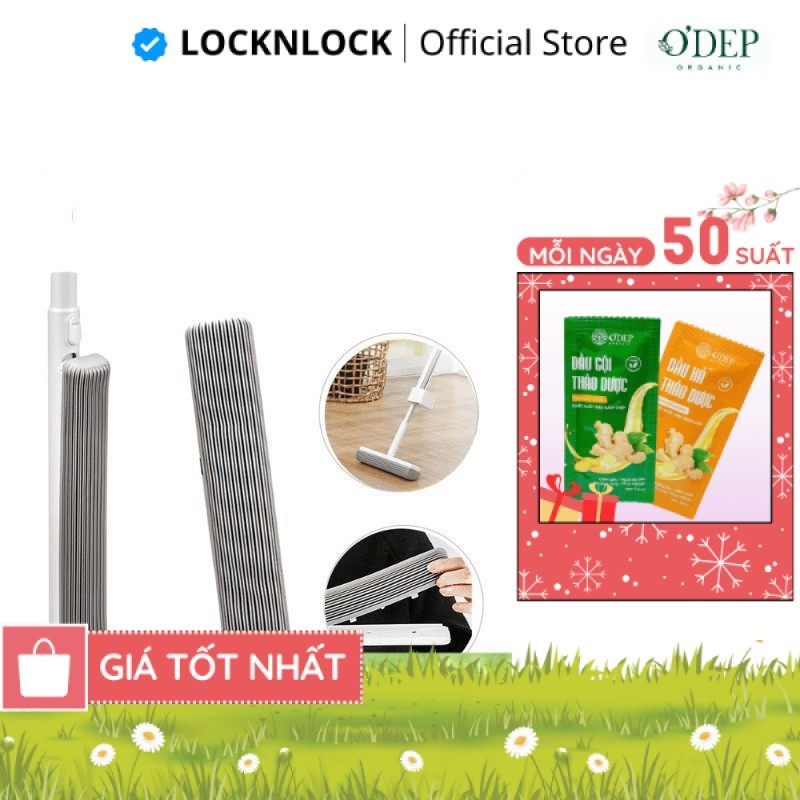 Đầu cây lau nhà LocknLock ETM481RFL dùng cho cây lau nhà ETM481, Mặt Xốp Sợi PVA thấm hút tôt  MALL 
