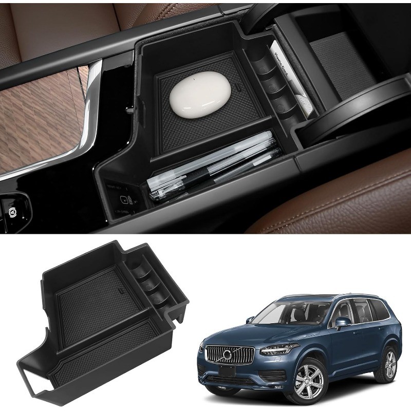 Bộ sắp xếp bảng điều khiển trung tâm Tương thích với 2018 2019 2020 2021 2022 2023 2024 2025 Volvo X