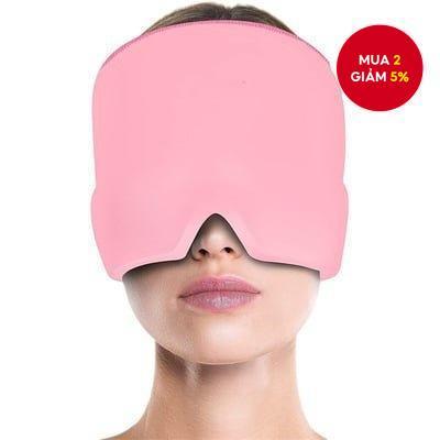 Mặt nạ làm mát chườm lạnh cho mắt giảm đau migraine 1 cái