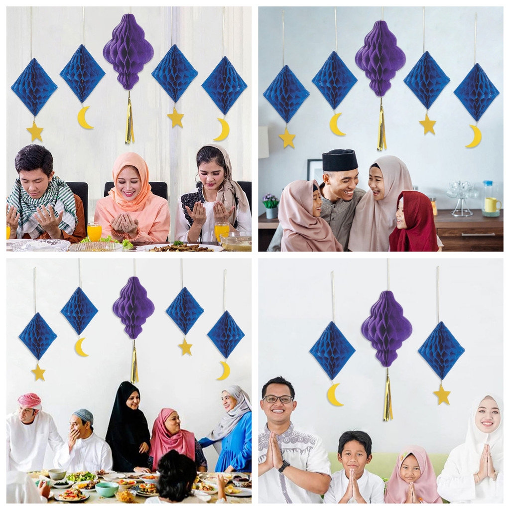 2026 Ramadan Đồ trang trí Raya Nền Đạo cụ ảnh Eid Treo trang trí