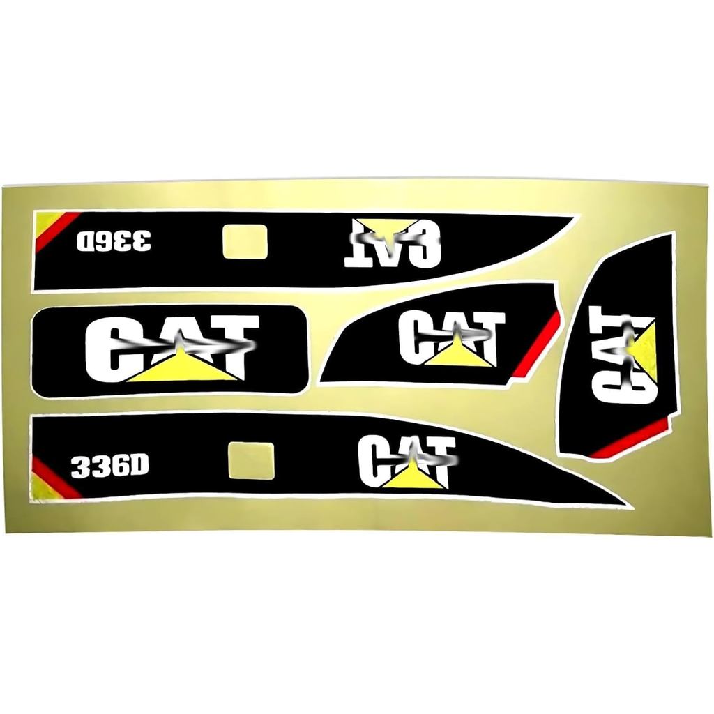 Bộ Nhãn Dán Kênh RC Máy Xúc Amewi 1: 14 Đề Can Cho Huina 580 1580 TR-211m 23