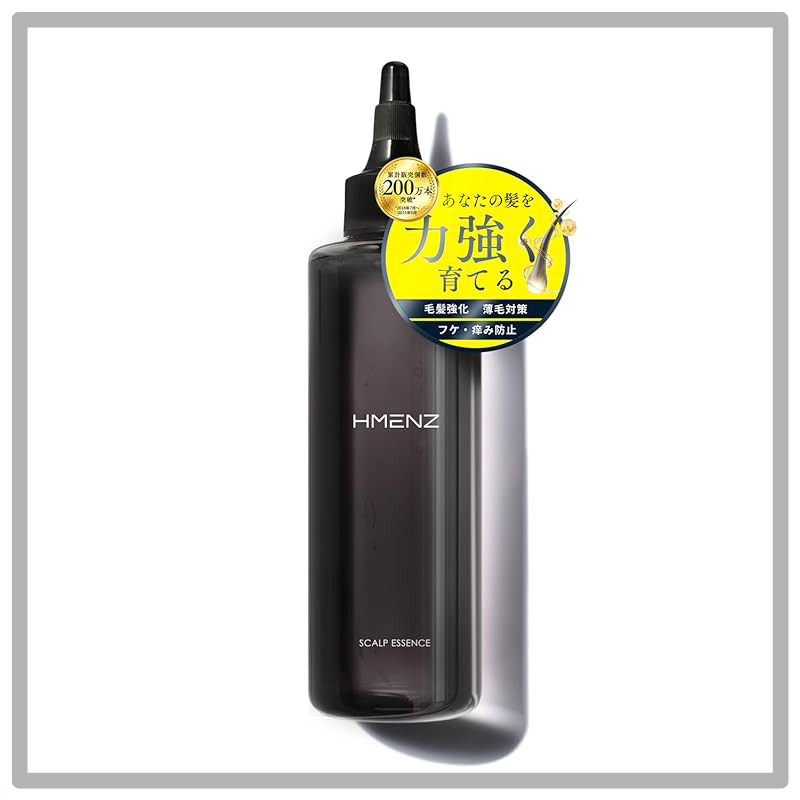 HMENZ Hair Growth Tonic for Men - Scalp Hair Tonic with Medicinal Ingredients for Strong Hair Growth