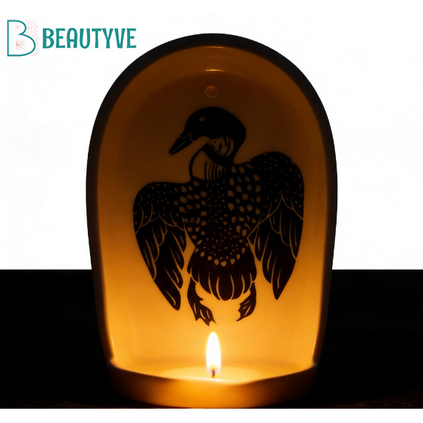 Nhựa Tường Alcove Chân Nến Altar Trang Trí Tối Giản Handmade Cho Màn Hình Mantel