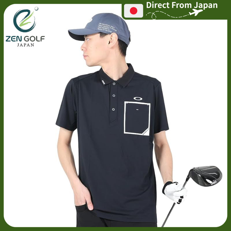 Oakley TECH COLD POCKET POLO Shirt - BLACKOUT S