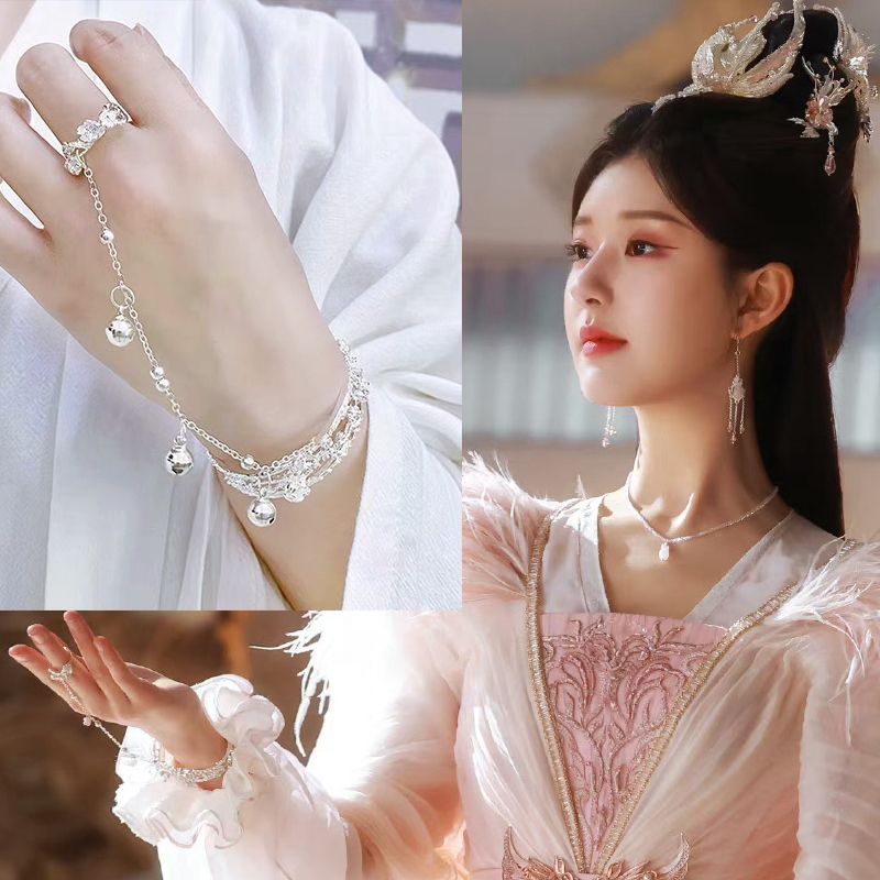 Nhẫn pha lê Sheny Ayin Fengyin style Hanfu, trang sức cổ tay sang trọng 20260113