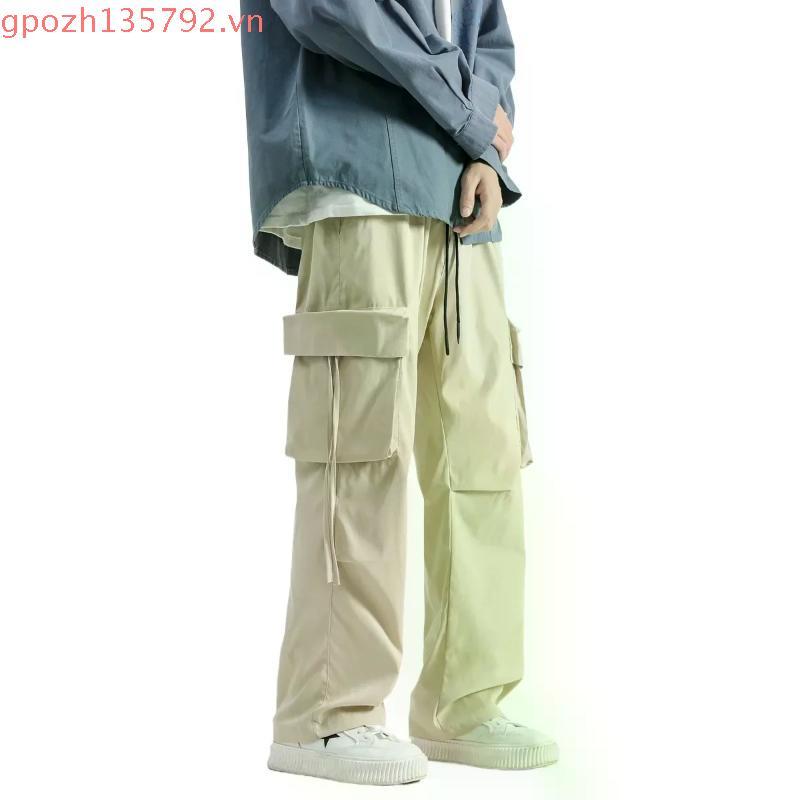 shoppe choice calem club Quần cargo in Nhật Bản, thương hiệu thời thượng nam đẹp trai chức năng ống 
