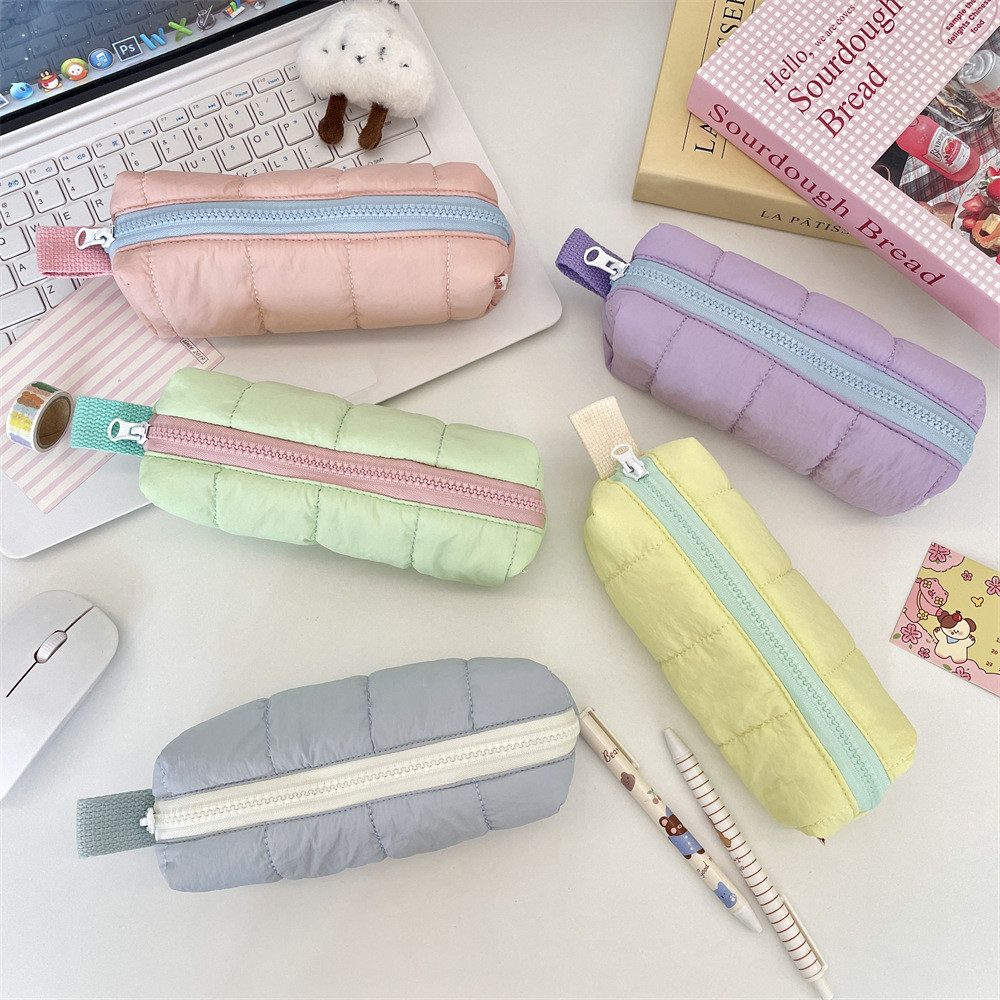 5991 Korean Ins Style Soft Change Purse Student Pencil Case Clutch Class Pencil Box Buggy Bag ZWAU