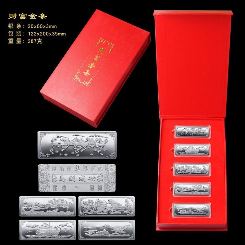 Đồ trang trí thủ công mô phỏng tiền đồng mạ vàng bạc - Mang đến may mắn và giá trị đầu tư