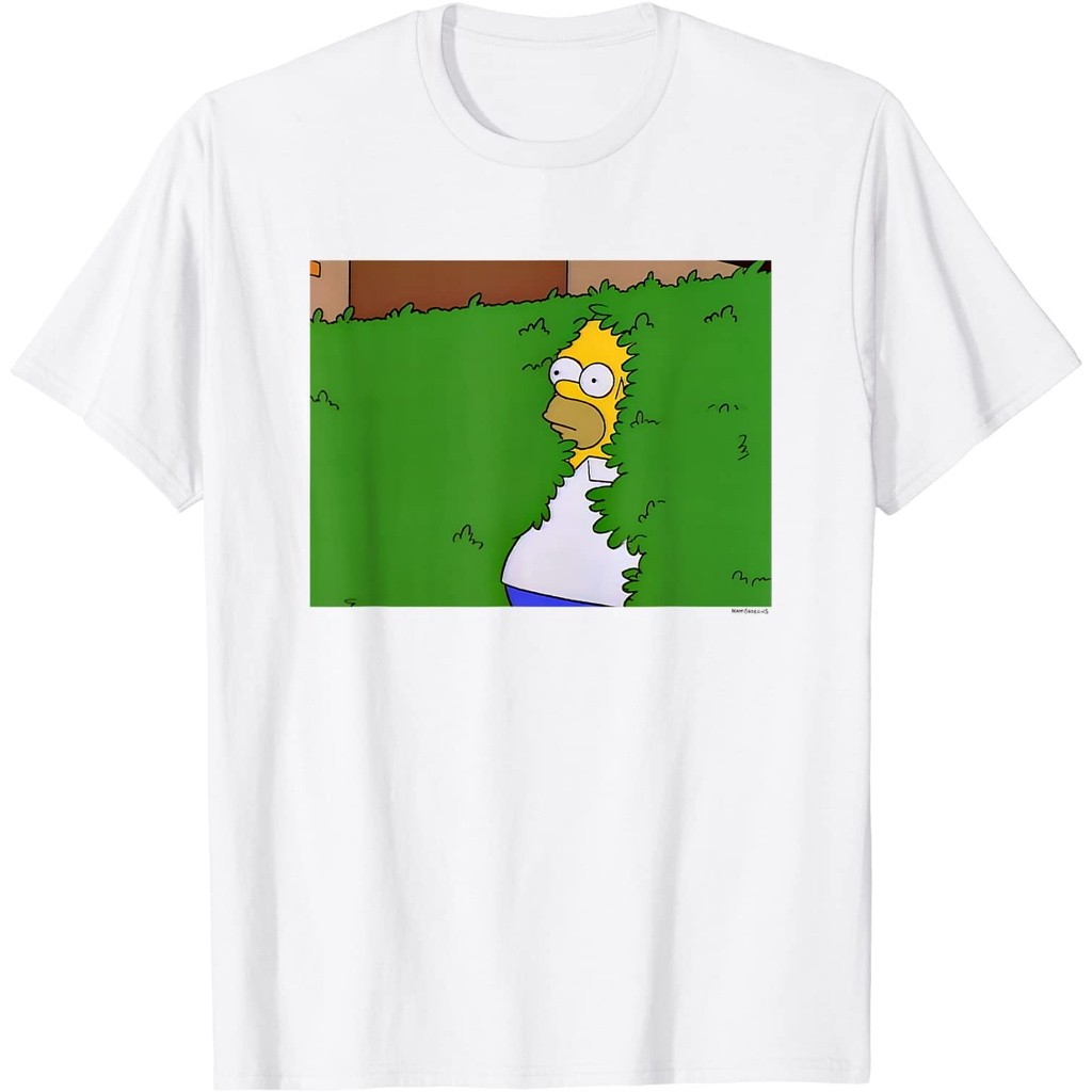 Áo thun người lớn The Simpsons Homer Hedge Meme