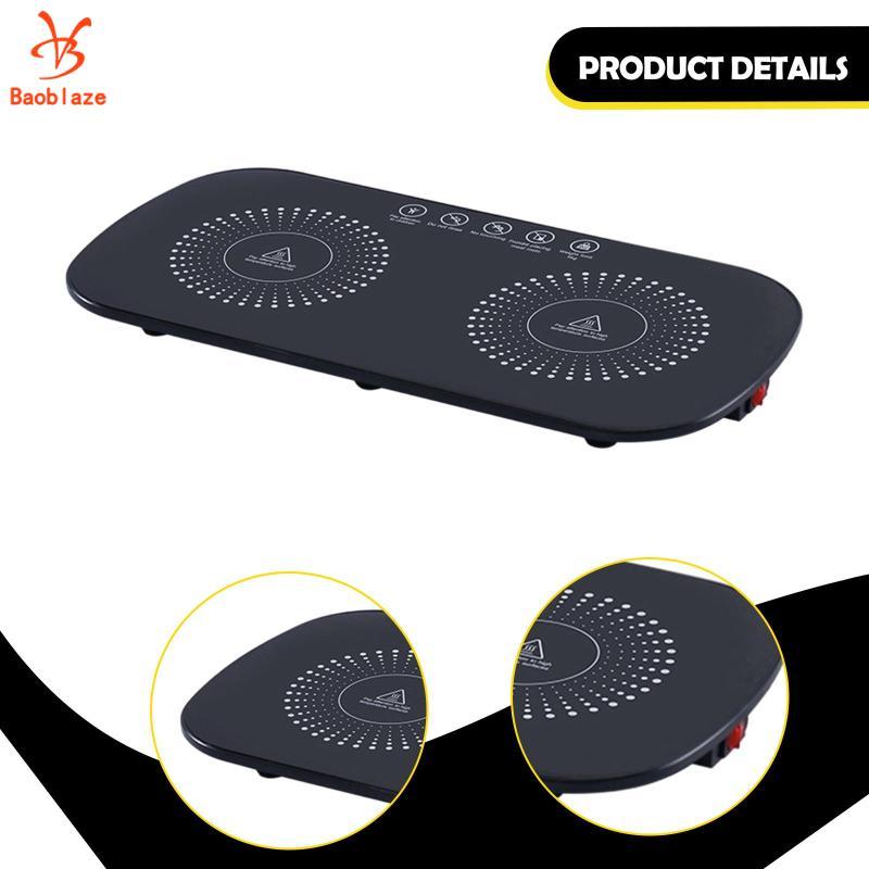 Khay hâm nóng điện Baoblaze Máy hâm nóng thực phẩm 120C Đa năng, di động, Tấm sưởi ấm bàn Thảm sưởi ấm thực phẩm cho gia đình