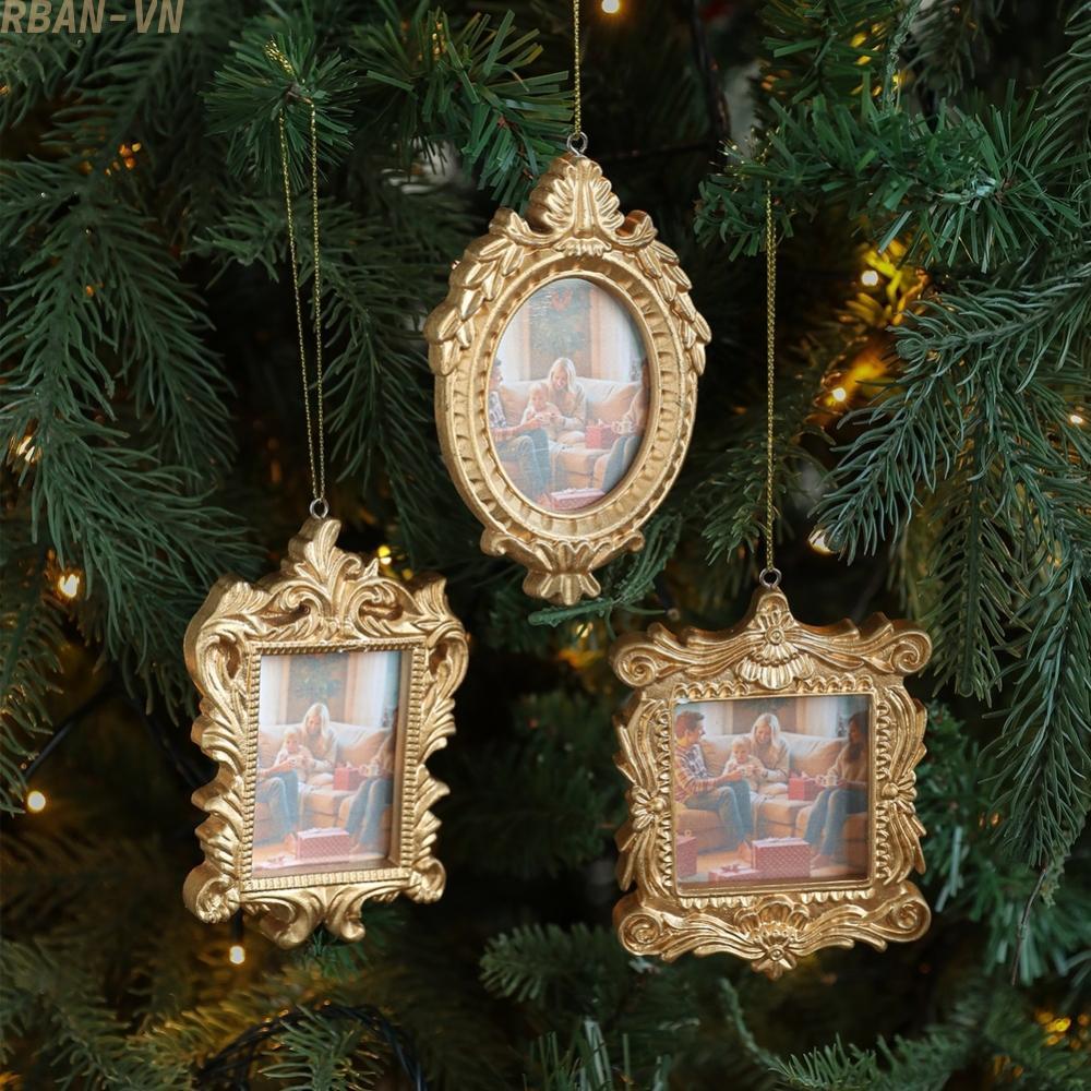 Baroque Picture Frames European Vintage Aesthetics Christmas Decoration