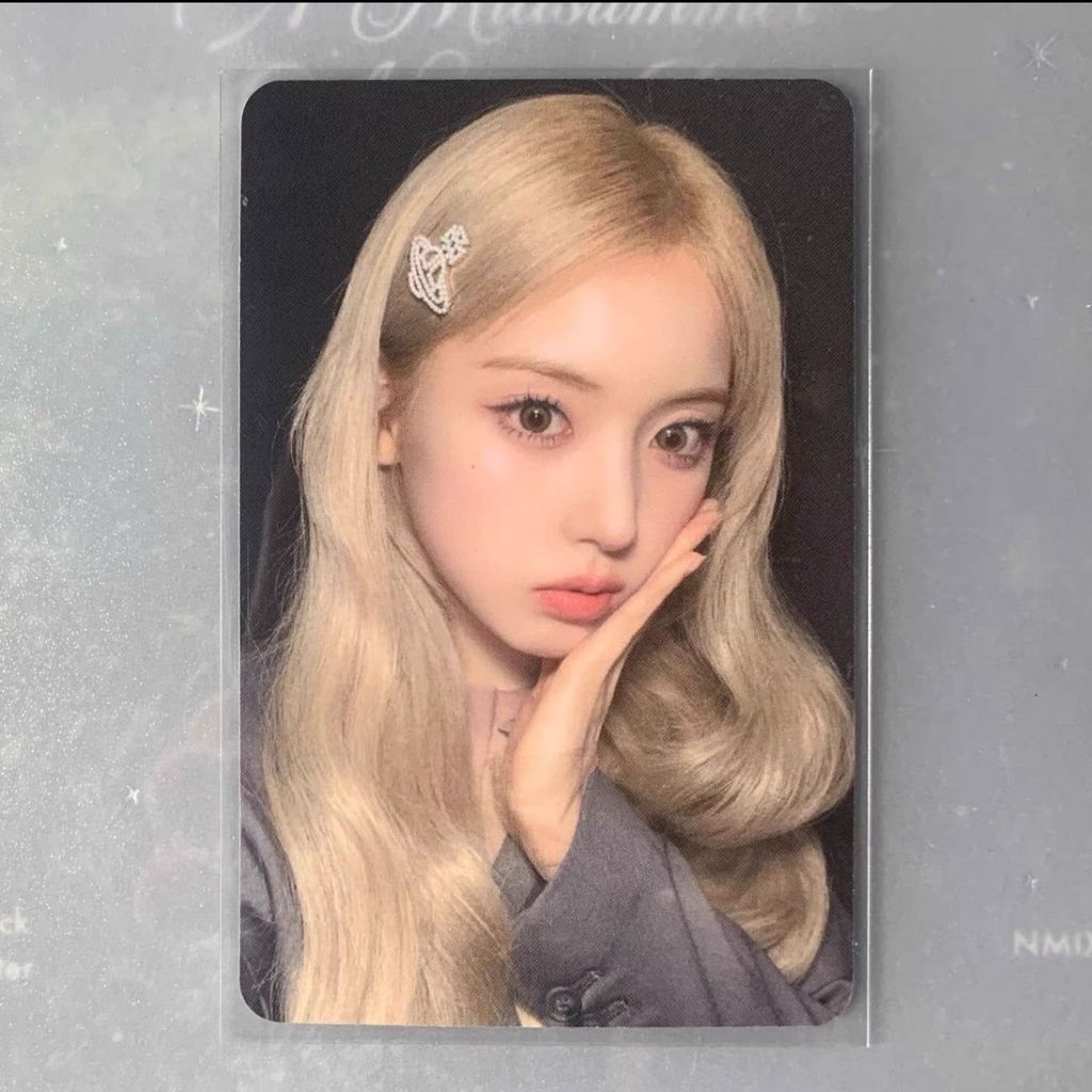 Nmixx Album Mới sr Thẻ Đặc Biệt Thẻ Trung Quốc Lưng Thẻ Ảnh JIWOO