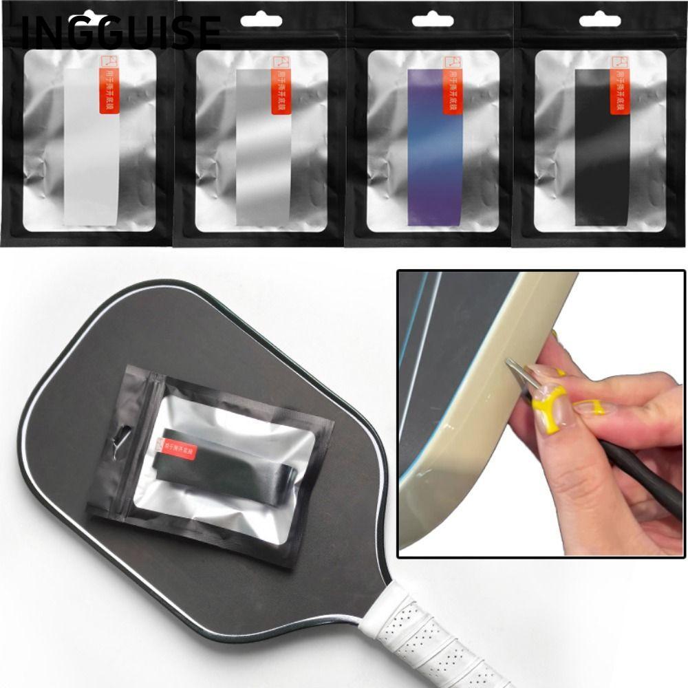 Nhãn dán bảo vệ vợt Pickleball INGGUISE, Băng cạnh đầu mái chèo nhiều màu 2.6 / 2.8cm, Băng dính dài