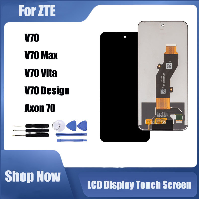 Dành Cho ZTE Nubia V70 V70 Max V70 Vita V70 Thiết Kế Axon 70 Màn Hình LCD Thay Thế Màn Hình Cảm Ứng