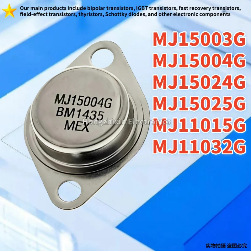 5 Chiếc MJ15003G MJ15004G MJ11015G MJ15025G MJ15024G MJ11032G TO-3 Hiệu Ứng Trường Transistor