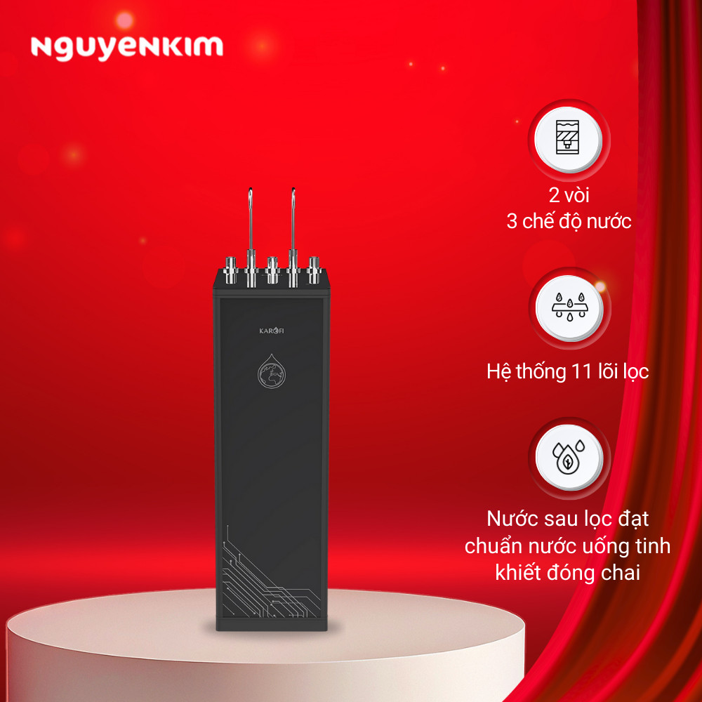 Máy lọc nước nóng lạnh Karofi KAD-D66